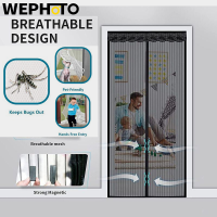 จัดส่งฟรี ม่านประตูดูดแม่เหล็ก ตาข่ายกรองแม่เหล็ก ประตู ม่านหน้าต่าง ตาข่ายกันยุง หน้าจอแมลง ปิดอัตโนมัติ หน้าจอ ห้องครัว หน้าจอ ตาข่าย