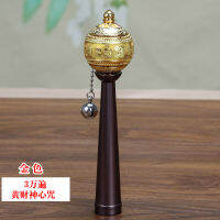 100% High-quality Hand-Cranked หกตัวอักษร Mantra เปลี่ยนล้ออธิฐานของ Zhibei Shuyuan Guanyin Mantra ประมาณ30 000ครั้งเปลี่ยน Barrel ทองเงียบทรัมเป็ตพระพุทธรูปเนปาล