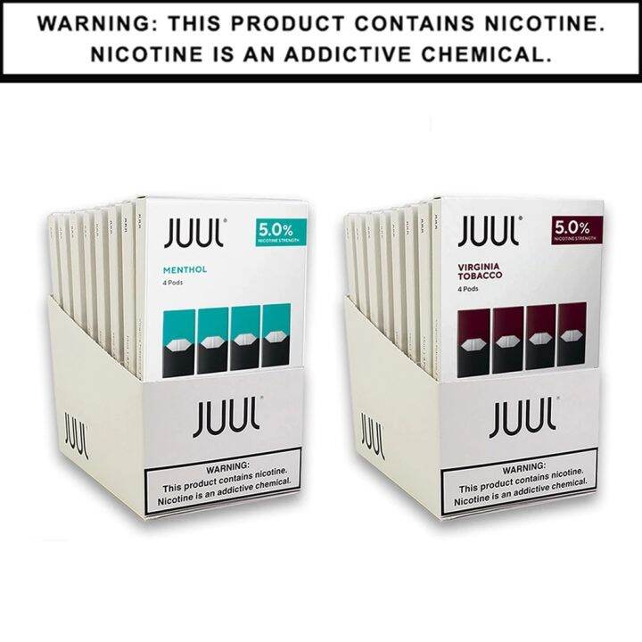 JUUL Vape Pod Cartridge 5 Refill Lazada PH