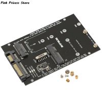 M.2 NGFF MSATA SSD To 2.5”SATA 3.0 Adapter 2 In 1 Converter Card For PC Laptop