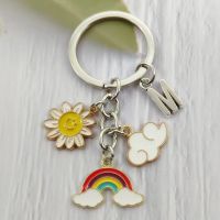 New A-Z Enamel Keychain Men and Womens Souvenir