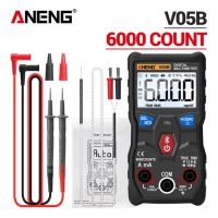 Aneng V05b ดิจิตอล6000จำนวนมัลติมิเตอร์อนาล็อกมืออาชีพแรงดันไฟฟ้ากระแส Ac/dc เครื่องทดสอบขนาดเล็ก True Rms Bluetooth Multimetro