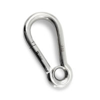 Wicked ตะขอเกี่ยว Snap Hook with Eyelet DIN 5299A สแตนเลส 316 Marine Grade ขนาด M8, M10, M12