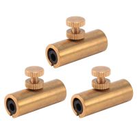 3 Piece Gold Copper Cello Wolf Tone Eliminator Wolfe Tone Mute Suppressor for Cello Gold