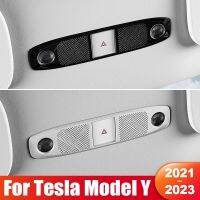 For Tesla Model Y 2021 2022 2023 2024 Front Reading Light Horn Speaker Trim Cover Interior Accessories