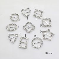 【CW】✧►▬  10Pcs/Lot Metal  Size Firm Alloy Rhinestones Buckle Wrapping Decoration Sewing Accessories