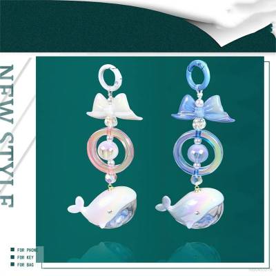 When I FLY Towards whale keychain accessory bag pendant backpack