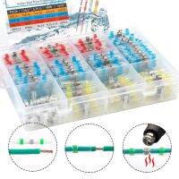 Boxed Heat Shrink Connect Terminals Waterproof Solder Sleeve Splicel seal Tube Butt Electrical Wire Insulated connectors