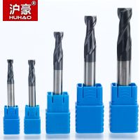 Huhao 1Pc 2ขลุ่ย Solid Carbide End Mill Cnc Milling Cutter Hrc45ทังสเตนเหล็ก Tiain Coat Router Bits สำหรับเครื่อง Cnc