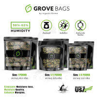 Grove Bags - ถุงบ่ม ถุงบ่มสมุนไพร ขนาด 1 pound, 1/2 pound, 1/4 pound (Made in the U.S.A)