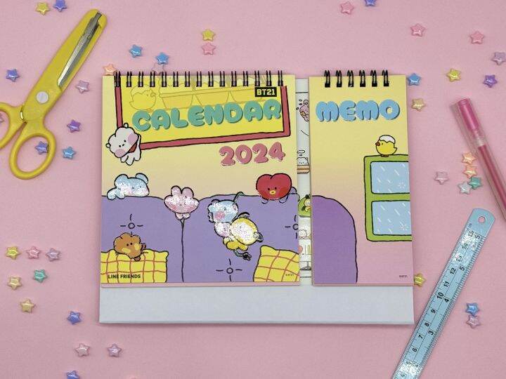 SEOULR BT21 Calendar 2024 Lazada.co.th