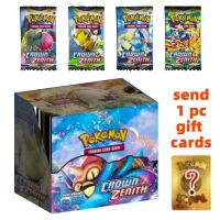 【LZ】 360Pcs Pokémon TCG Sword Shield Series Red Crown Zenith Booster Display Box 36 Packs Pokemon Cards Drop Shipping Wholesale