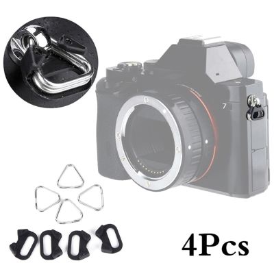 ♞▤☾ Belt Hook Camera Shoulder Strap Split Ring Buckle Replacement For Digital Camera Buckle Accessories 4Pcs/set