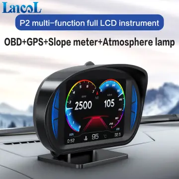 F8 OBD2 Smart Gauge LCD Speedometer Multi-Function OBD2 Digital Meter Car  Hud - China OBD2 Smart Gauge, Car Hud