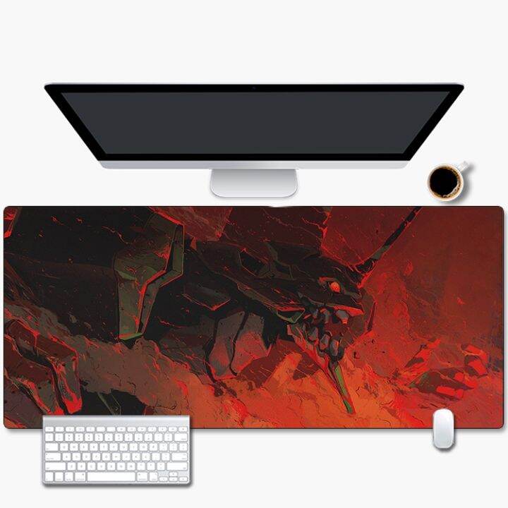 แผ่นรองเมาส์-eva-ขนาดใหญ่พิเศษ-evangelion-cool-computer-keyboard-pads-หนาขึ้นนักเรียนเกมตารางแผ่นรองสำหรับผู้ชาย