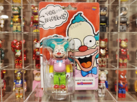 (ของแท้) Bearbrick Krusty the Clown The Simpsons 100% แบร์บริค พร้อมส่ง Bearbrick by Medicom Toy ของใหม่ มือ 1