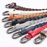 COD SDFERYRTUTYUY 2021The new Woman Braid Leather Belt Fashion Classic Vintage Hand-woven Pin Buckle Belt