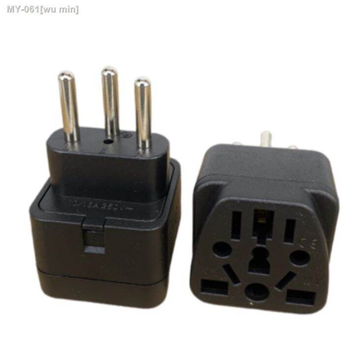 ♟ Universal 3pin Switzerland Conversion Plug Adapter UK/US/EU/AU To ...