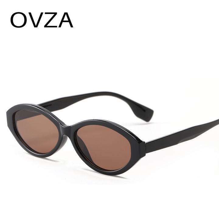 ovza-แว่นตากันแดดทรงรีสำหรับผู้หญิง-แว่นตาวินเทจเรโทร2022เลนส์ป้องกันแสงยูวีคุณภาพสูง-s4096