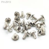 50pcs Toothed Hex Screw 6/32 Computer Case Motherboard Screws