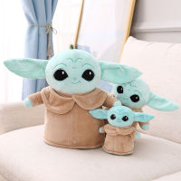 Hot 18-48ซม. Yoda Plush ของเล่น Master Aliens Mandalorian ตุ๊กตาการ์ตูนตุ๊กตาเด็ก Kawaii หมอนของขวัญตกแต่ง Key Chain