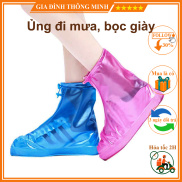 Giày đi mưa cổ ngắn, Ủng bọc giày chống bẩn chống nước khi đi trời mưa