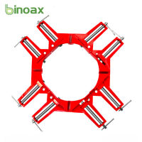 Binoax 90 Degree Right Angle Miter Corner Clamp 3" capacity Picture Frame Holder Woodwork