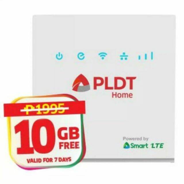 PLDT Home Prepaid Wifi w/ SMART Sim Free 10GB | Lazada PH