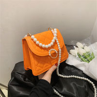 Fashion Pearl Bag for Woman Popular Chain Cross-Body Bag Messenger Bag Shoulder Bag All-Matched Bag for Lady F1278