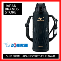 ZOJIRUSHI Mizuno ขวดน้ำสแตนเลสเย็นกีฬาขวดดื่มโดยตรง1.0L One Touch เปิดประเภทสีดำ SD-FX10-BA ส่งจากญี่ปุ่นคุณภาพญี่ปุ่นแบรนด์ยอดนิยมแนะนำเป็นของขวัญ