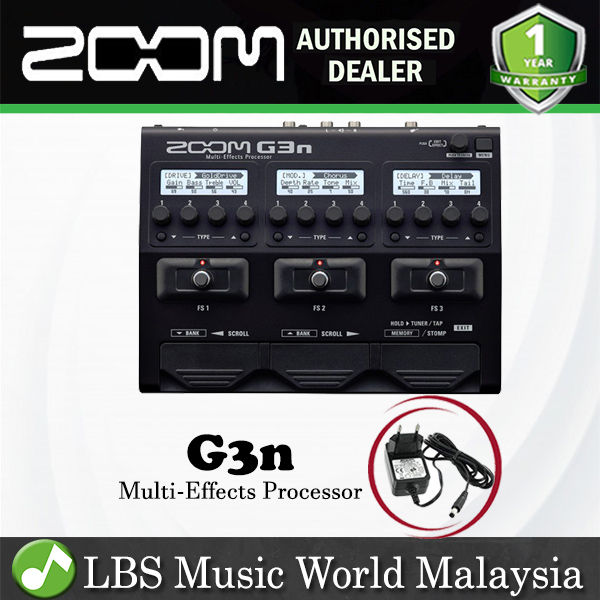 Zoom G3n Effect Multi Effects Processor With Adapter | Lazada