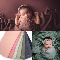 Newborn Photography Blanket Props Baby Photo Accessory Baby Wraps Swaddling Clothes Photo Backdrops (not Include The Headband)