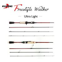 KUYING FREESTYLE UL Ultra light 1.8m 6 Spinning Casting Fishing Lure Rod Mini Travel Packet Pocket Stick Pole Cane 1-7g Lure