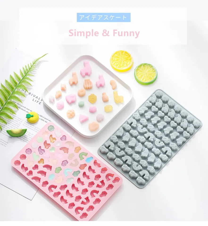 cartoon funny silicone gummy molds candy