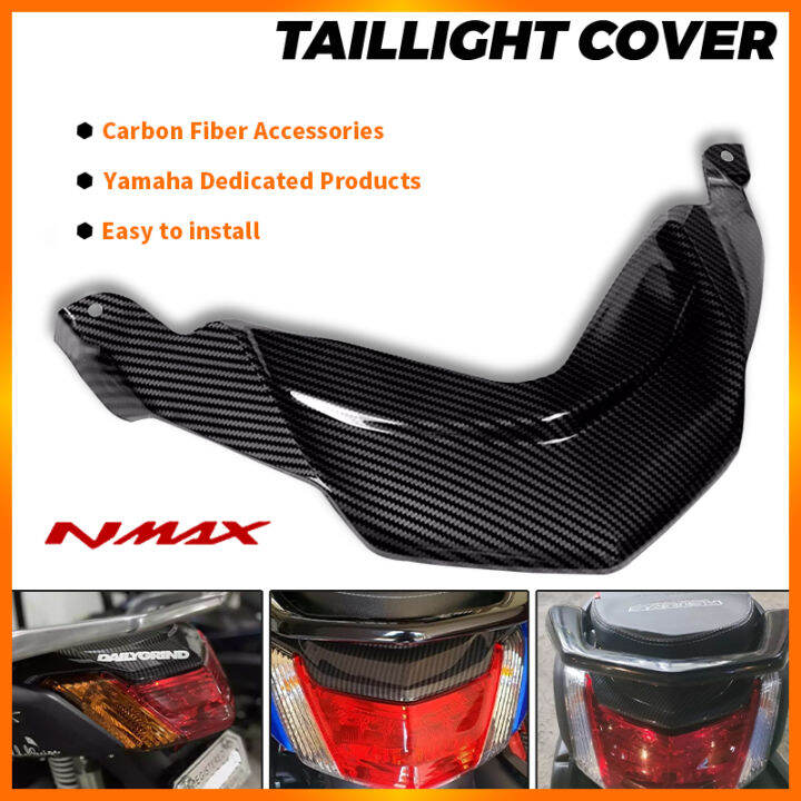 E M Nmax V Tail Light Cover Upper Garnish Cover Carbon Made In Thailand Lazada Ph