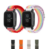 20มม. Alpine Loop Band สำหรับ Garmin Venu/venu Sq/venu SQ 2 /Venu Sq Music/venu 2 Plus สร้อยข้อมือไนลอนถักเปีย