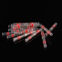 Waterproof Heat Shrink Soldering Seal Sleeve Splice red Terminals Insulated Butt Connector Kit Electrical Wire Soldered Terminal