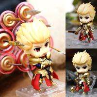 【☂】 IM Collections. ขายร้อน10เซนติเมตร Q รุ่น Fate Stay คืน Gilgamesh มือถือรูปการกระทำของเล่นคอลเลกชันคริสต์มาสของเล่นตุ๊กตารุ่นของขวัญวันเกิด