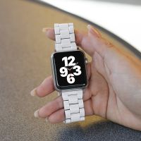 Strap for apple watch band 45mm 44mm 49mm 40mm 41mm 38mm 45 Stainless Steel Buckle correa bracelet iwatch serie 7 6 3 se 8 ultra Straps