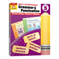 Original English book Evan moor skill sharpeners Grammar &amp; aspiration grade 5 skills pencil sharpener grammar and punctuation grade 5 California teaching assistant