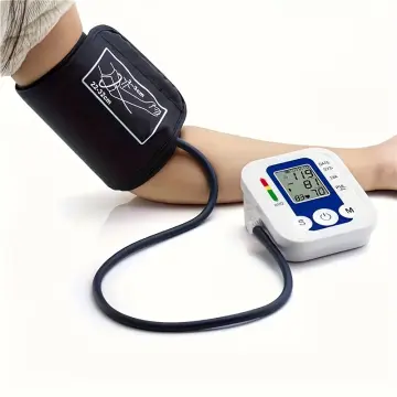 Blood Pressure Monitor Digital Wrist Blood Pressure Machine Automatic Cuff  BP Detector 2x99 Readings Memory Large Display Voice With Carrying Case