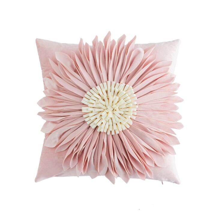 fashion-modern-style-pink-white-throw-pillows-45-45cm-velvet-stitching-3d-chrysanthemum-cushion-waist-pillow-blue-cushion-case