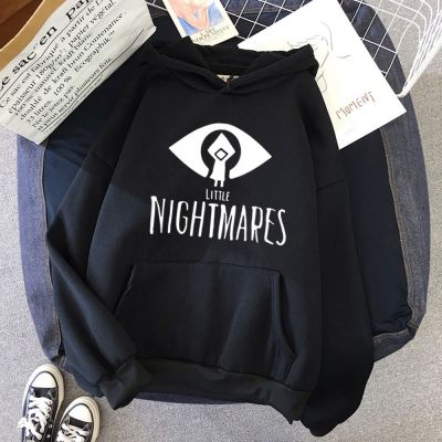 ใหม่ล่าสุด เสื้อกันหนาว มีฮู้ด ผ้าฝ้ายแท้ 100% ลายเกม Little Nightmares แฟชั่น สําหรับผู้ชาย 928