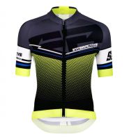 กลางแจ้งSantiniฤดูร้อนเสื้อเจอร์ซี่ย์แขนสั้นMTB Breathableขี่จักรยานJerseyสำหรับผู้ชาย