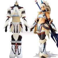 MH4 Monster Hunter 4 Kirin Hunter หญิงนักดาบปาร์ตี้ Cos คริสต์มาสฮาโลวีนคอสเพลย์เครื่องแต่งกายที่กำหนดเองทำใดๆขนาด