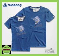 Rudedog เสื้อคอกลมชาย หญิง รุ่น Indian  สีดีฟซี