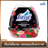 เจลหอมปรับอากาศ [Scented Gel] ในรถยนต์ [ฟาร์เซ็นท์] - กลิ่น กุหลาบเร่าร้อน [Passionate Rose scented] 200 ก.