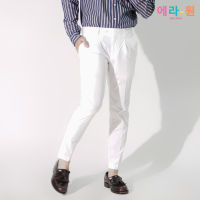 era-won กางเกงขายาว รุ่น GOLF FABRIC PANTS สี WHITE SUSHI