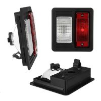 Skid Steer Loader Front &amp;Rear Head Tail Light Kit Car Skid Steer Loader Tail Light Car Headlight Accessories for Bobcat S100 S130 S150 S160 6670284, 6718043, 6718042, 6674400