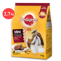 [ส่งฟรี] Pedigree Mini Adult Grilled Liver เพดดิกรี รสตับย่าง สูตรสุนัขพันธุ์เล็ก (ขนาด2.7Kg.)